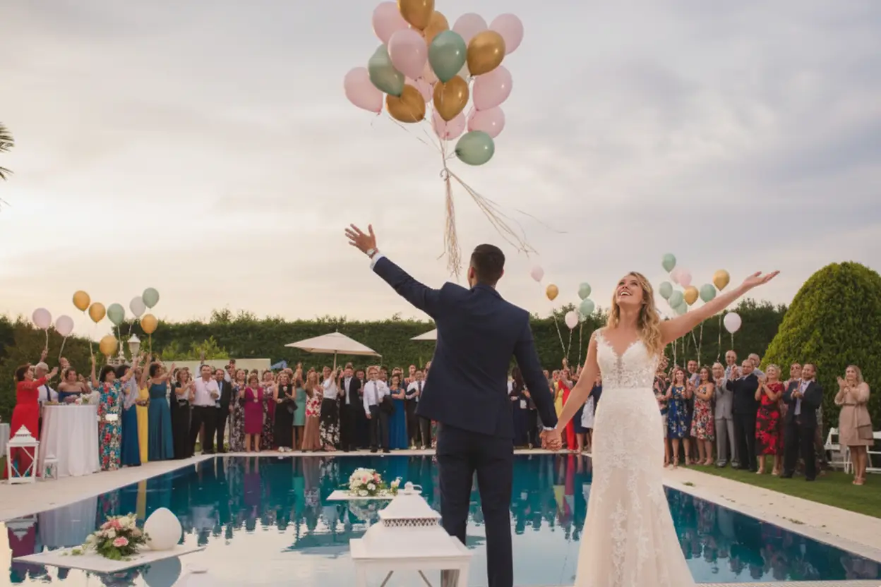 Digital wedding RSVP page for couples | RSVP Hub online wedding invitation